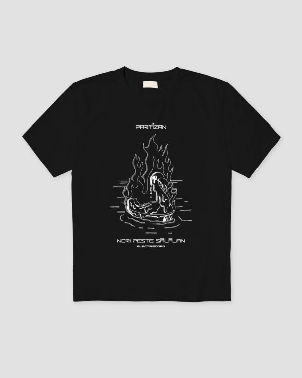 Partizan - Nori peste Salajan - Tricou Size M